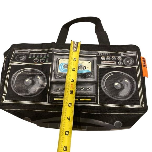 Vintage Parcel Boom Box Stereo Purse Costume Y2K 90s Streetwear‎ Retro Cassette - Picture 11 of 12